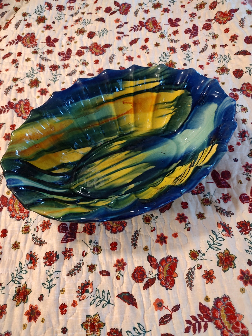 OAXACAN MEXICO Dripware Bowl Vintage Pottery